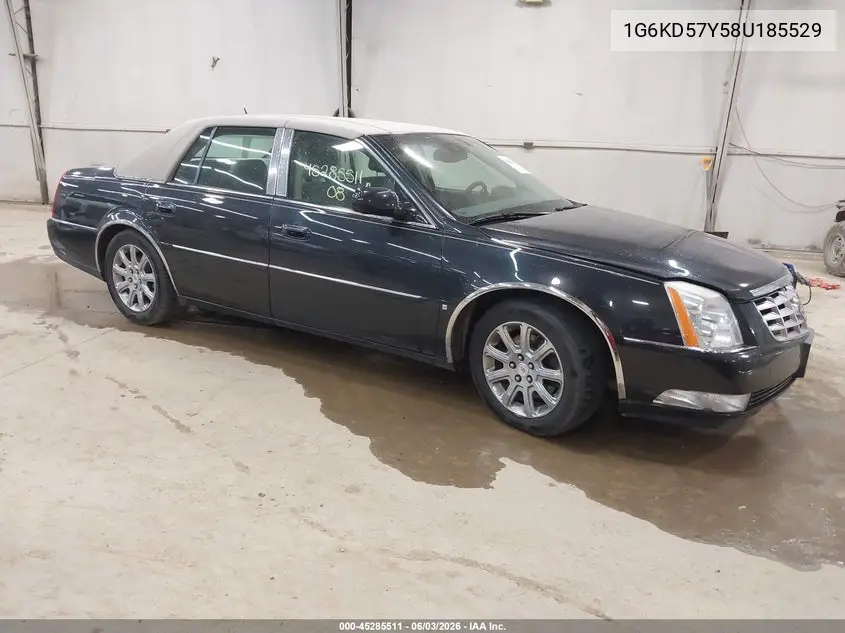 2008 Cadillac Dts 1Sb VIN: 1G6KD57Y58U185529 Lot: 45285511