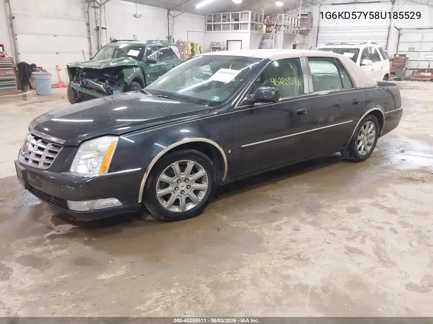 2008 Cadillac Dts 1Sb VIN: 1G6KD57Y58U185529 Lot: 45285511