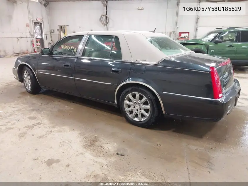 2008 Cadillac Dts 1Sb VIN: 1G6KD57Y58U185529 Lot: 45285511