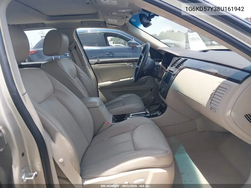 2008 Cadillac Dts 1Sc VIN: 1G6KD57Y38U161942 Lot: 45368967