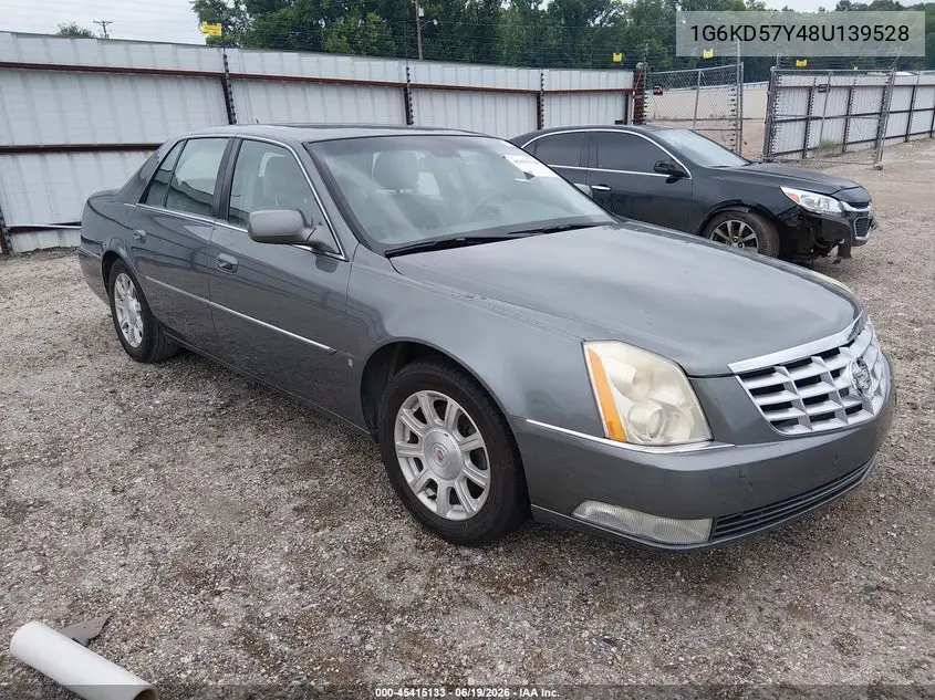 2008 Cadillac Dts 1Sc VIN: 1G6KD57Y48U139528 Lot: 45415133