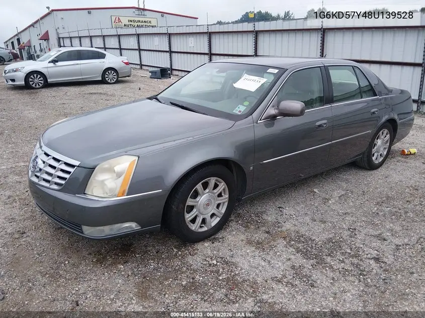 2008 Cadillac Dts 1Sc VIN: 1G6KD57Y48U139528 Lot: 45415133