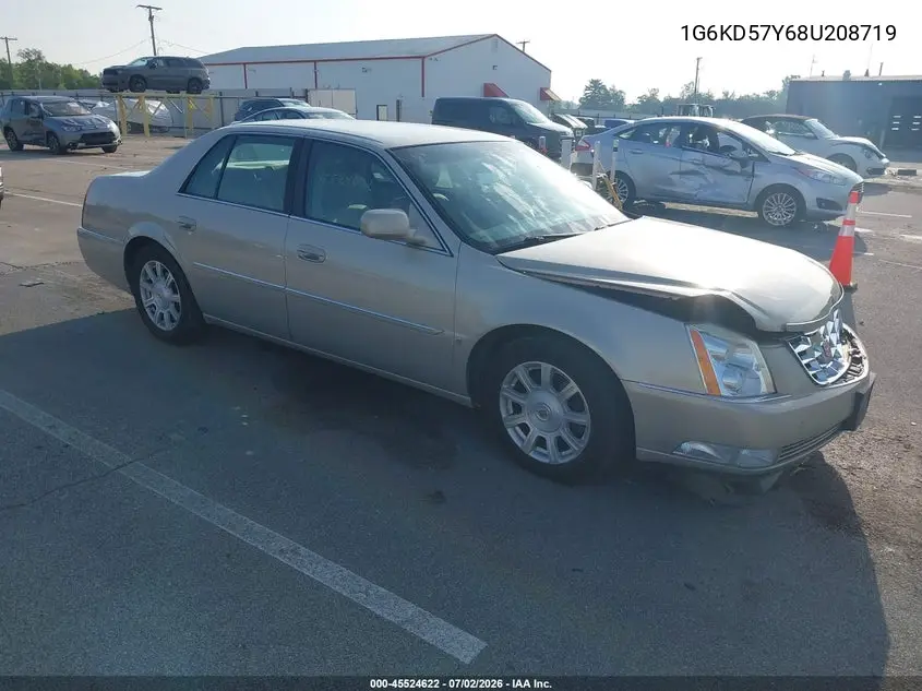 2008 Cadillac Dts 1Sb VIN: 1G6KD57Y68U208719 Lot: 45524622