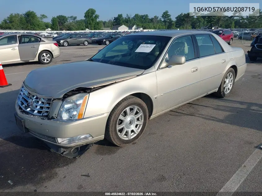 2008 Cadillac Dts 1Sb VIN: 1G6KD57Y68U208719 Lot: 45524622