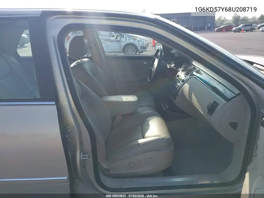 2008 Cadillac Dts 1Sb VIN: 1G6KD57Y68U208719 Lot: 45524622