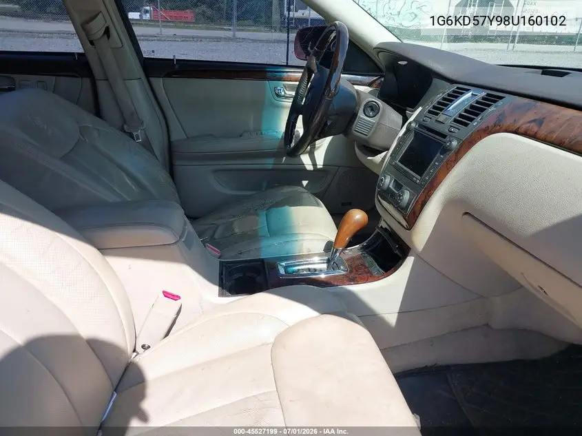 2008 Cadillac Dts 1Sd VIN: 1G6KD57Y98U160102 Lot: 45527199
