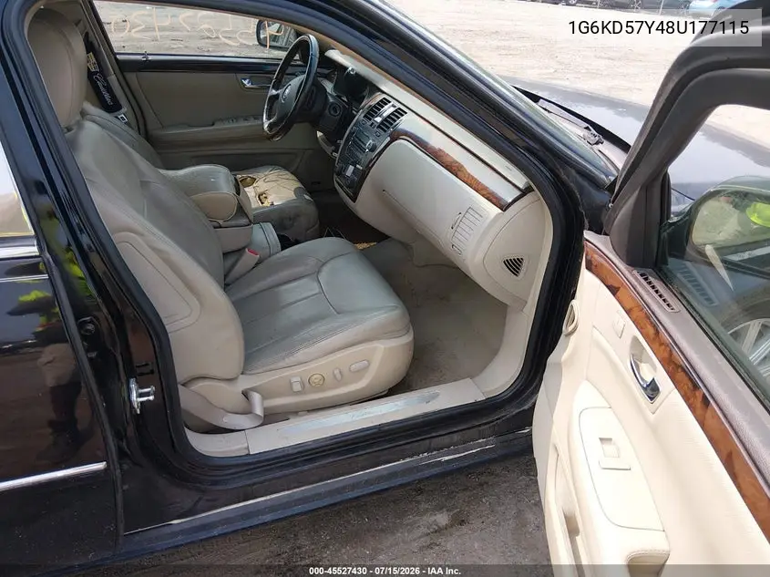 2008 Cadillac Dts 1Sd VIN: 1G6KD57Y48U177115 Lot: 45527430