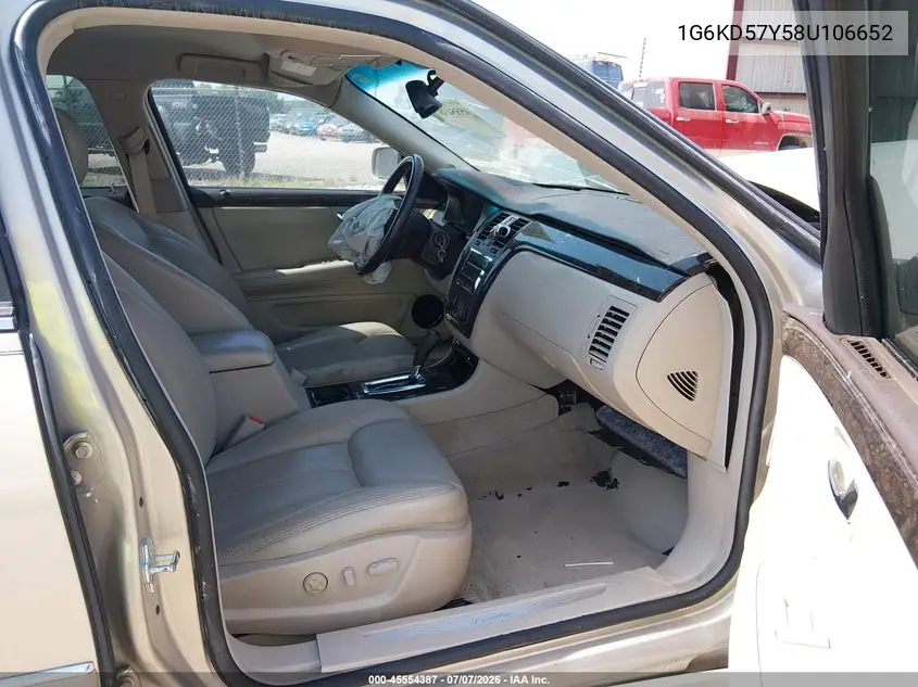 2008 Cadillac Dts 1Sa VIN: 1G6KD57Y58U106652 Lot: 45554387