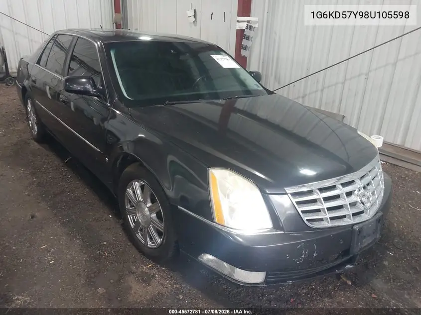 2008 Cadillac Dts 1Sd VIN: 1G6KD57Y98U105598 Lot: 45572781