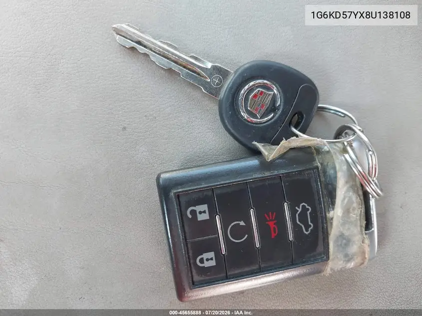 1G6KD57YX8U138108 2008 Cadillac Dts 1Sb