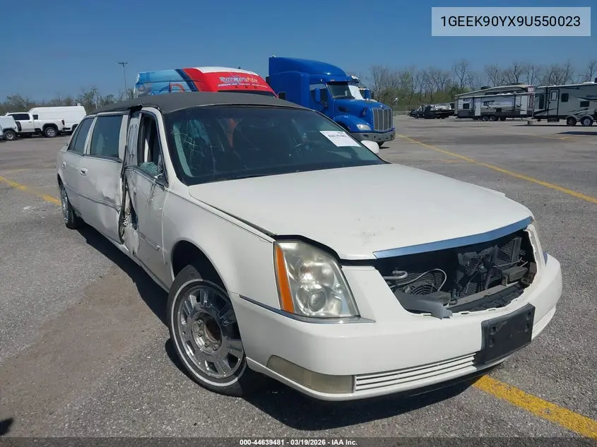 2009 Cadillac Dts Standard VIN: 1GEEK90YX9U550023 Lot: 44639481