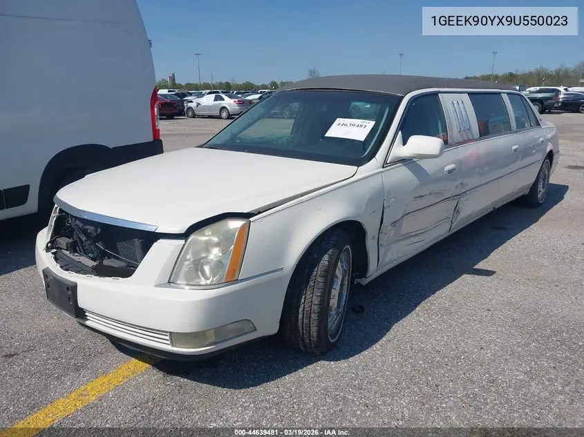 2009 Cadillac Dts Standard VIN: 1GEEK90YX9U550023 Lot: 44639481