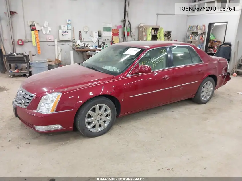2009 Cadillac Dts 1Sd VIN: 1G6KD57Y29U108764 Lot: 44725006