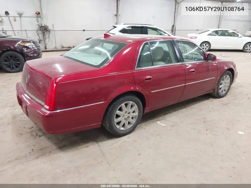 2009 Cadillac Dts 1Sd VIN: 1G6KD57Y29U108764 Lot: 44725006