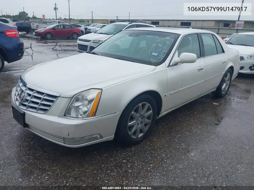 2009 Cadillac Dts 1Sd VIN: 1G6KD57Y99U147917 Lot: 44914563