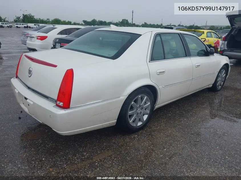 2009 Cadillac Dts 1Sd VIN: 1G6KD57Y99U147917 Lot: 44914563