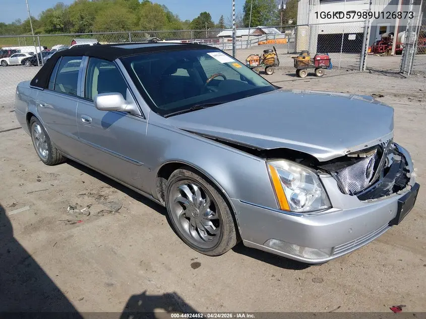 2009 Cadillac Dts 1Se VIN: 1G6KD57989U126873 Lot: 44924452