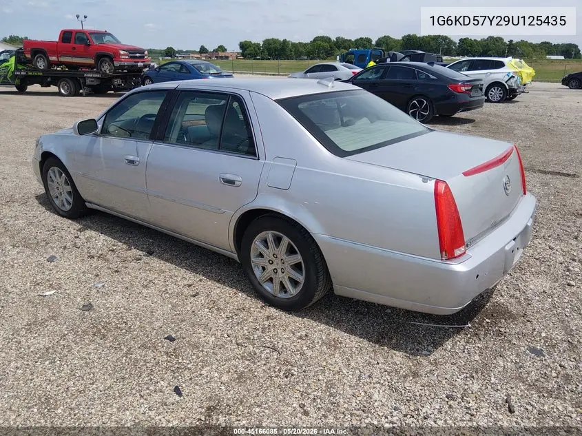 2009 Cadillac Dts 1Sd VIN: 1G6KD57Y29U125435 Lot: 45166085