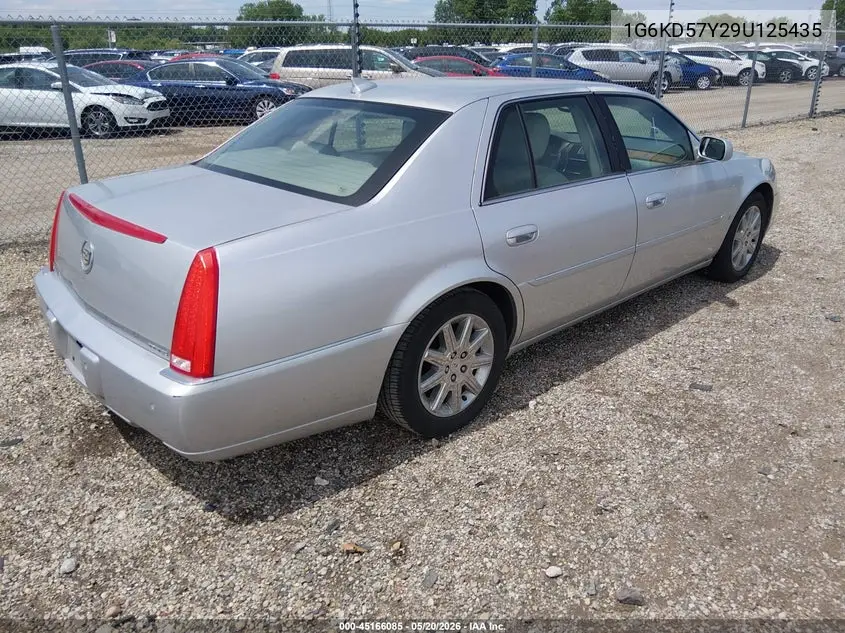 2009 Cadillac Dts 1Sd VIN: 1G6KD57Y29U125435 Lot: 45166085