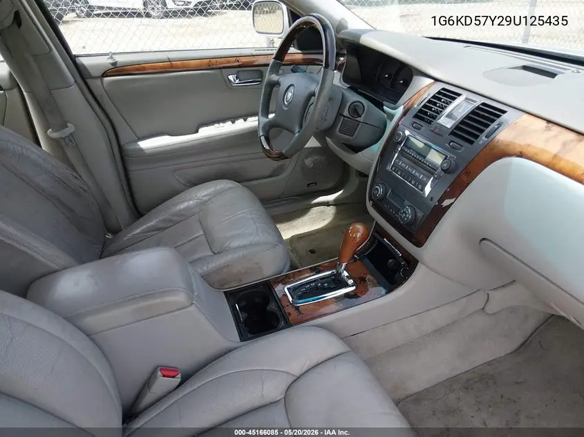 2009 Cadillac Dts 1Sd VIN: 1G6KD57Y29U125435 Lot: 45166085