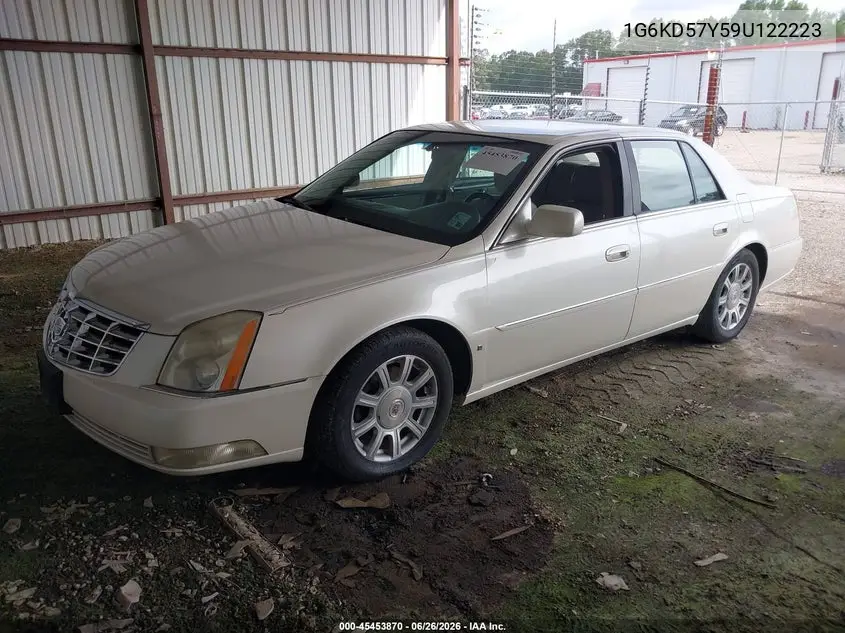 2009 Cadillac Dts 1Sa VIN: 1G6KD57Y59U122223 Lot: 45453870