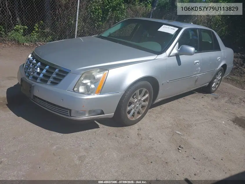 2009 Cadillac Dts 1Sc VIN: 1G6KD57Y79U113829 Lot: 45537306