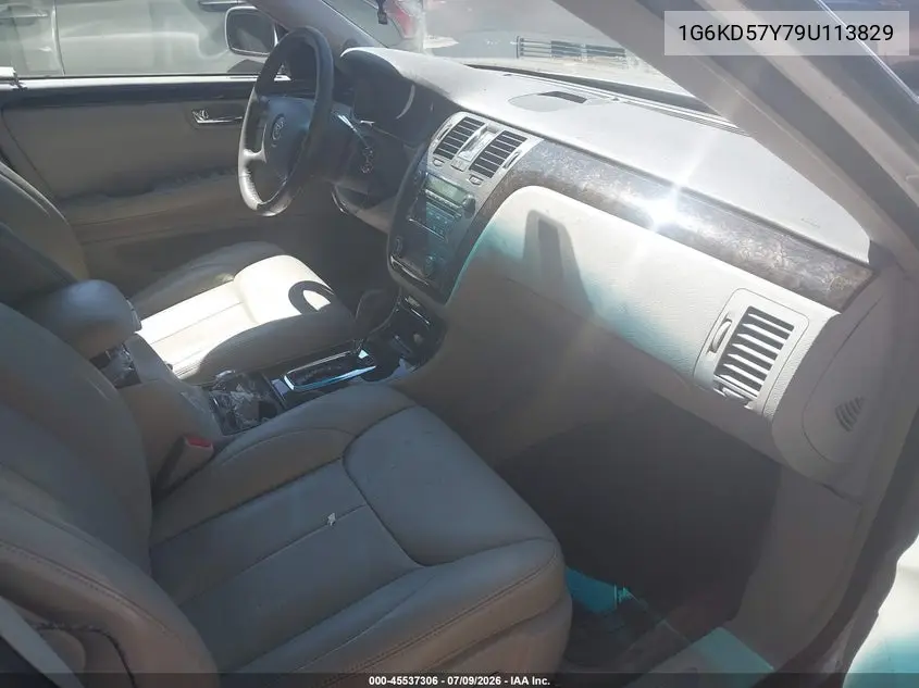 2009 Cadillac Dts 1Sc VIN: 1G6KD57Y79U113829 Lot: 45537306