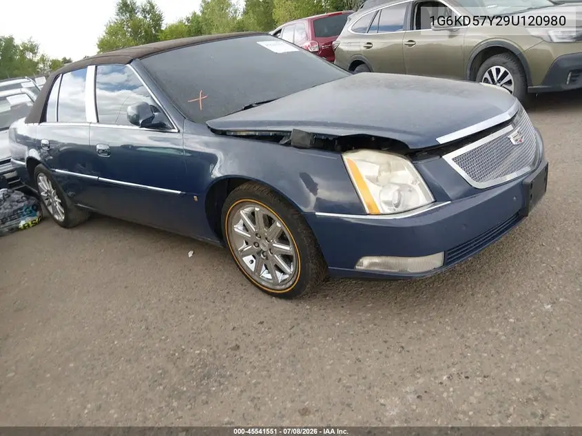 2009 Cadillac Dts 1Sd VIN: 1G6KD57Y29U120980 Lot: 45541551