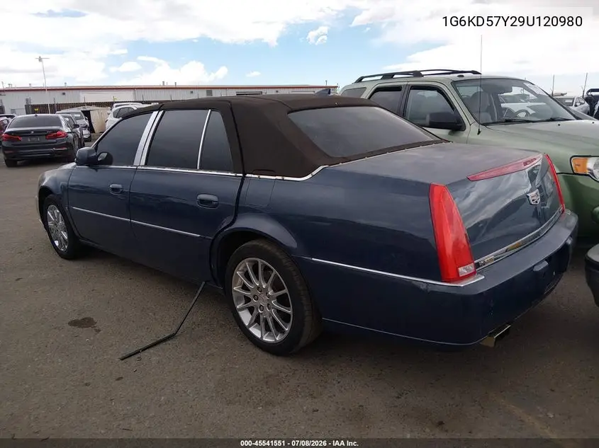 2009 Cadillac Dts 1Sd VIN: 1G6KD57Y29U120980 Lot: 45541551