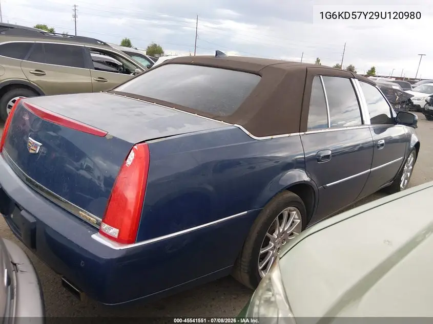 2009 Cadillac Dts 1Sd VIN: 1G6KD57Y29U120980 Lot: 45541551