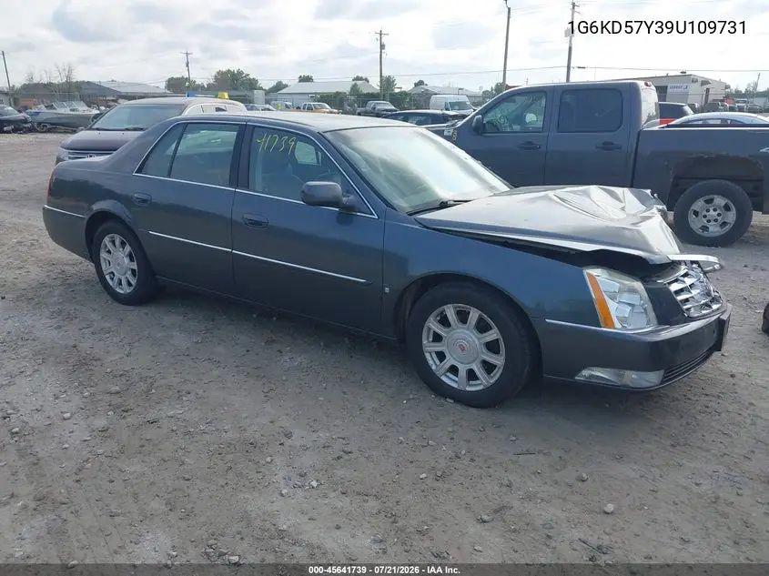 2009 Cadillac Dts 1Sc VIN: 1G6KD57Y39U109731 Lot: 45641739
