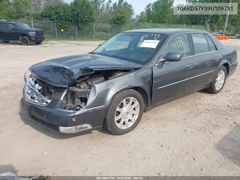 2009 Cadillac Dts 1Sc VIN: 1G6KD57Y39U109731 Lot: 45641739