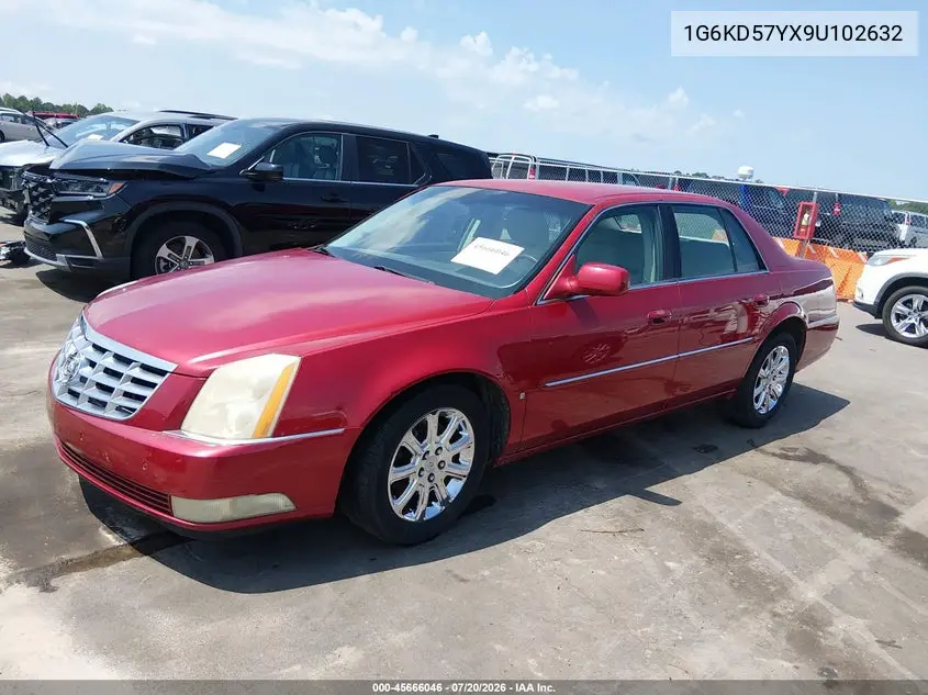 1G6KD57YX9U102632 2009 Cadillac Dts 1Sb