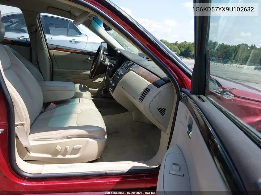 1G6KD57YX9U102632 2009 Cadillac Dts 1Sb
