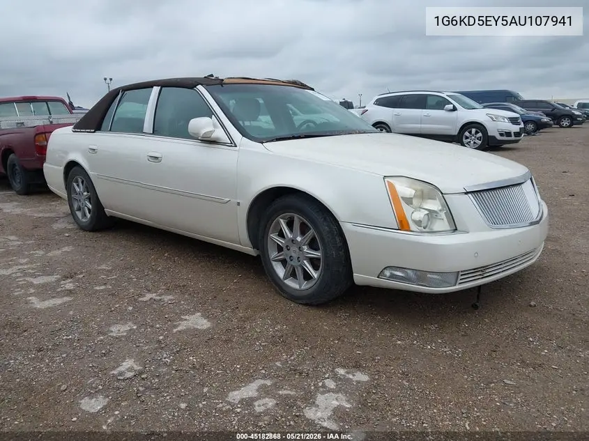 2010 Cadillac Dts Luxury Collection VIN: 1G6KD5EY5AU107941 Lot: 45182868