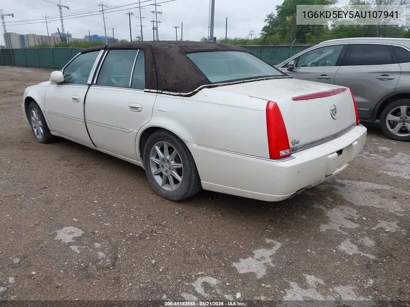2010 Cadillac Dts Luxury Collection VIN: 1G6KD5EY5AU107941 Lot: 45182868