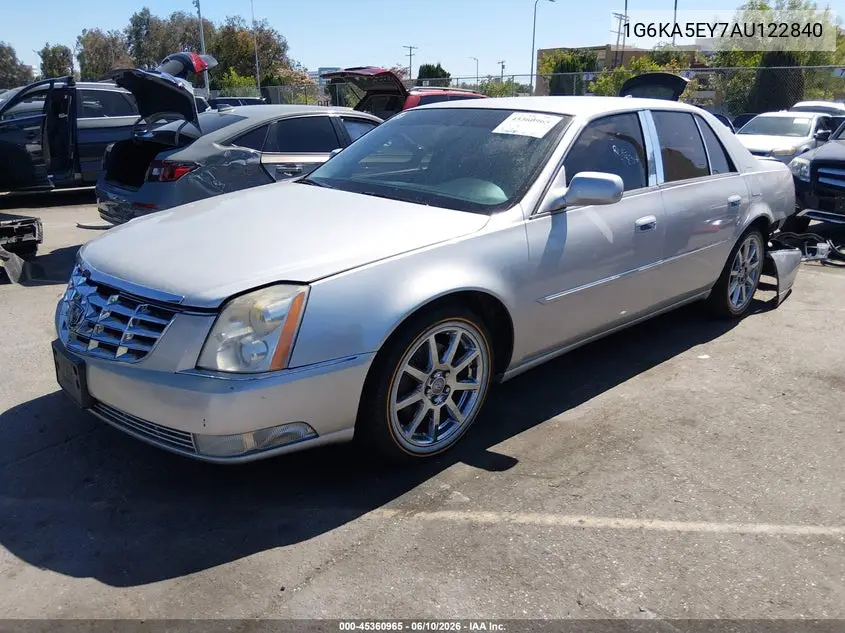 2010 Cadillac Dts Standard VIN: 1G6KA5EY7AU122840 Lot: 45360965