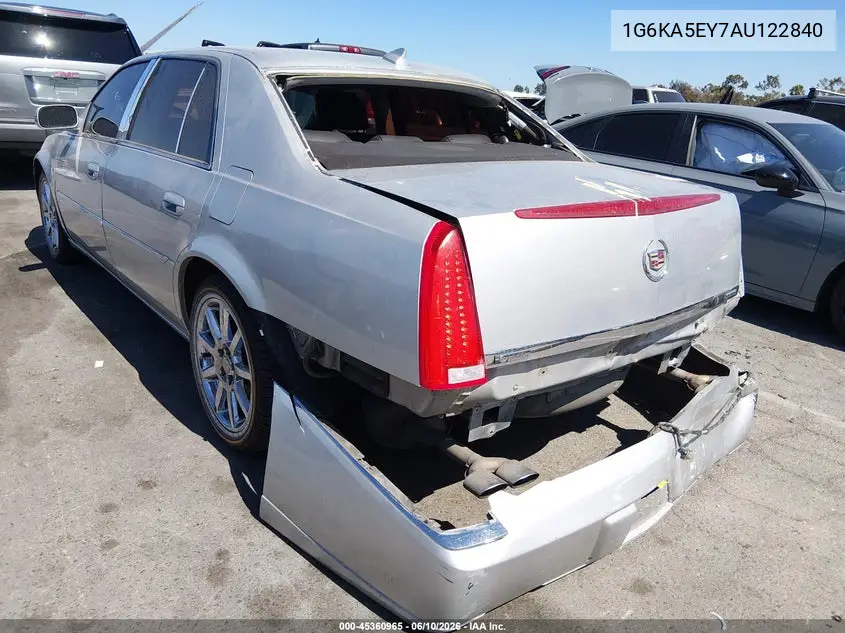 2010 Cadillac Dts Standard VIN: 1G6KA5EY7AU122840 Lot: 45360965