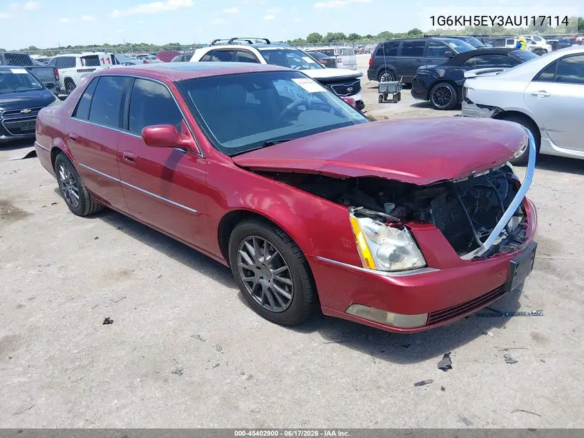 2010 Cadillac Dts 1Sd VIN: 1G6KH5EY3AU117114 Lot: 45402900