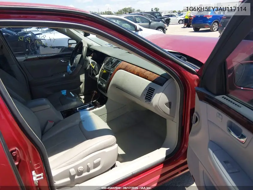 2010 Cadillac Dts 1Sd VIN: 1G6KH5EY3AU117114 Lot: 45402900