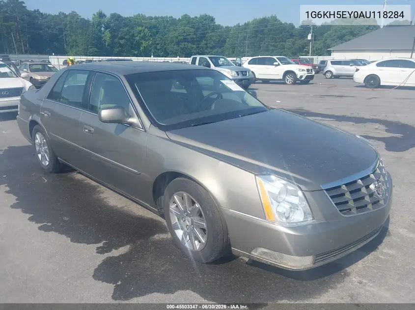 2010 Cadillac Dts 1Sd VIN: 1G6KH5EY0AU118284 Lot: 45503347