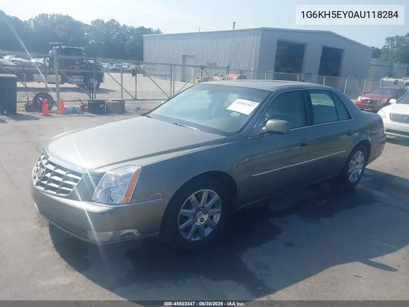 2010 Cadillac Dts 1Sd VIN: 1G6KH5EY0AU118284 Lot: 45503347