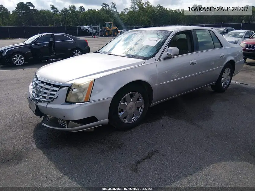 2010 Cadillac Dts 1Sa VIN: 1G6KA5EY2AU124737 Lot: 45587968