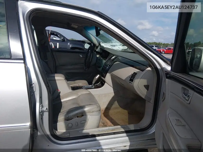 2010 Cadillac Dts 1Sa VIN: 1G6KA5EY2AU124737 Lot: 45587968