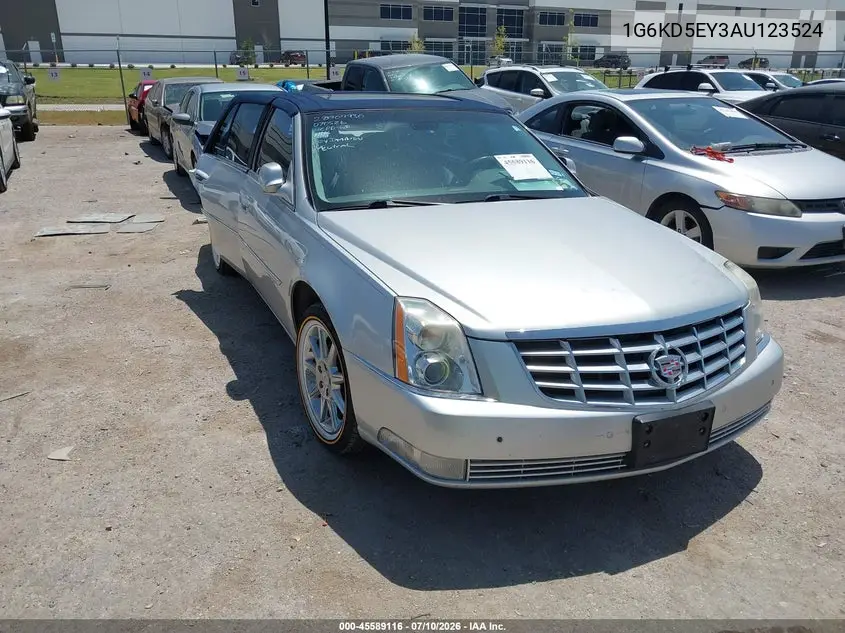 2010 Cadillac Dts 1Sc VIN: 1G6KD5EY3AU123524 Lot: 45589116
