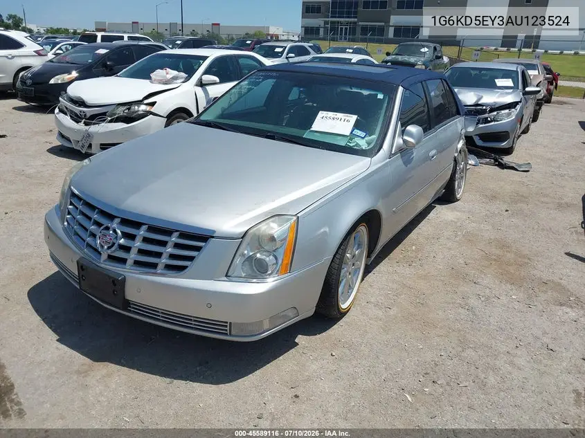 2010 Cadillac Dts 1Sc VIN: 1G6KD5EY3AU123524 Lot: 45589116