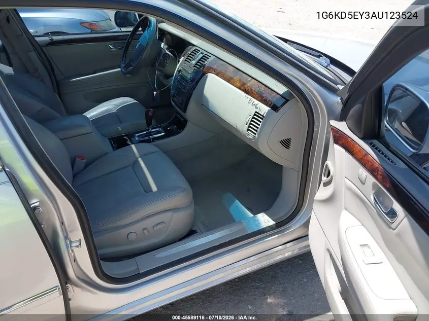 2010 Cadillac Dts 1Sc VIN: 1G6KD5EY3AU123524 Lot: 45589116