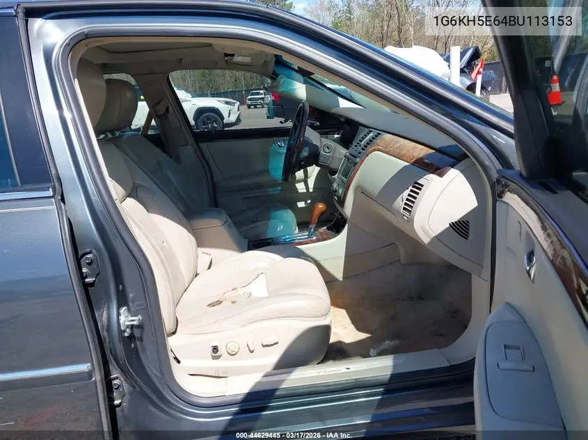 2011 Cadillac Dts Premium Collection VIN: 1G6KH5E64BU113153 Lot: 44629445