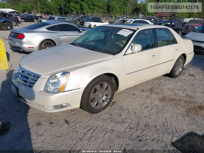 2011 Cadillac Dts Platinum Collection VIN: 1G6KP5ES0BU142178 Lot: 44876147