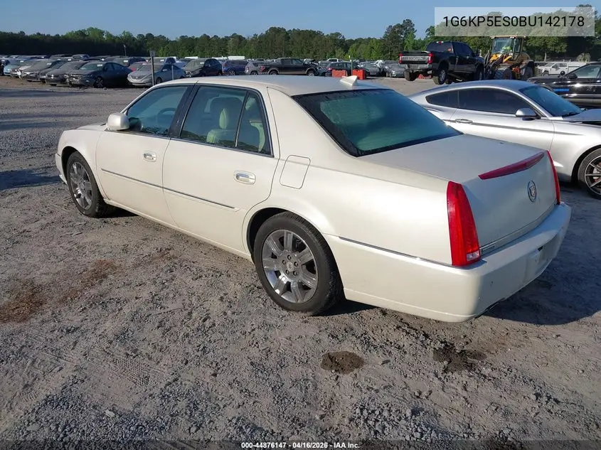 2011 Cadillac Dts Platinum Collection VIN: 1G6KP5ES0BU142178 Lot: 44876147